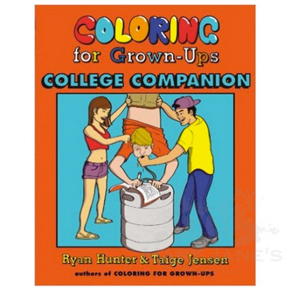 Coloring for Grown-Ups College Companion - Mary Jane's Headquarters