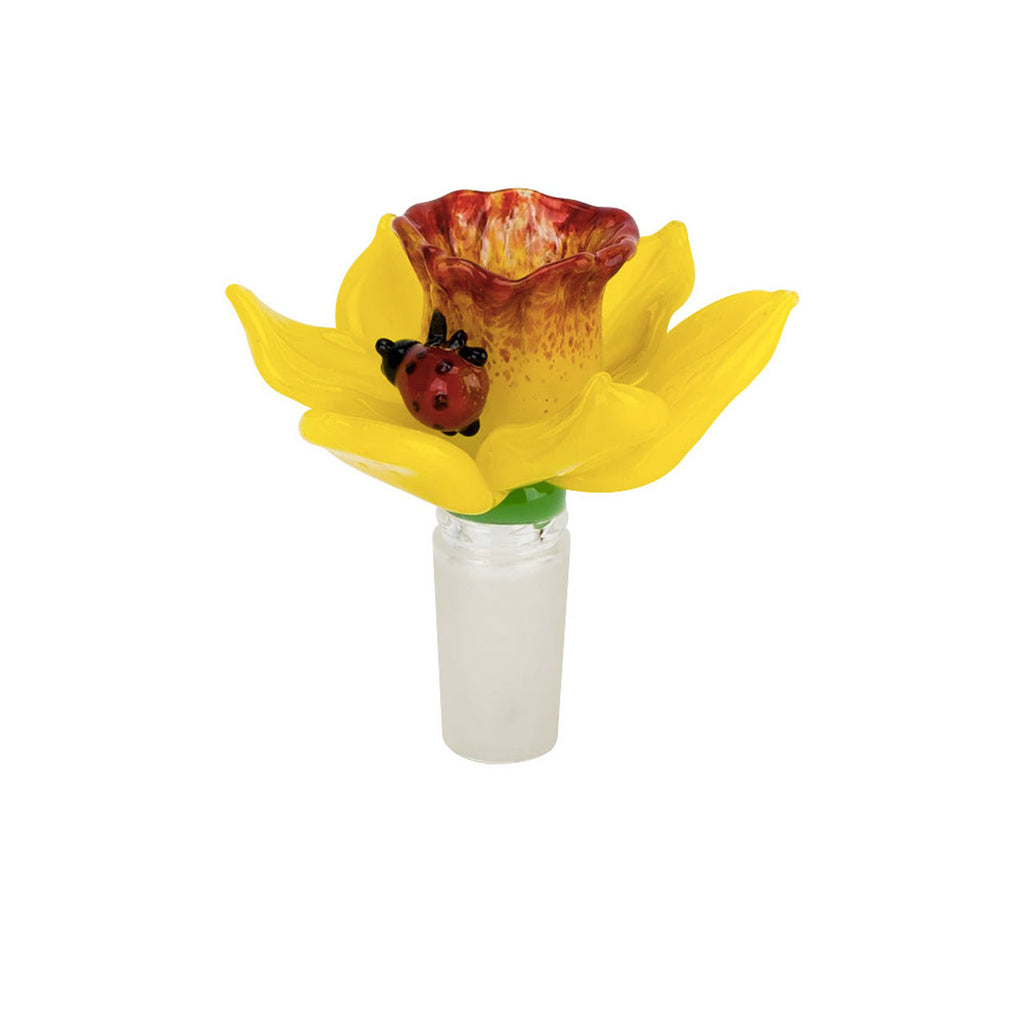 Empire Glassworks 14mm Flower Bong  Bowls Daffodil