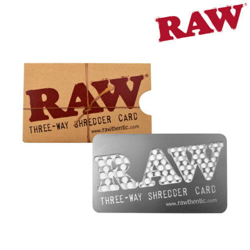 RAW 3 Way Shredder Card