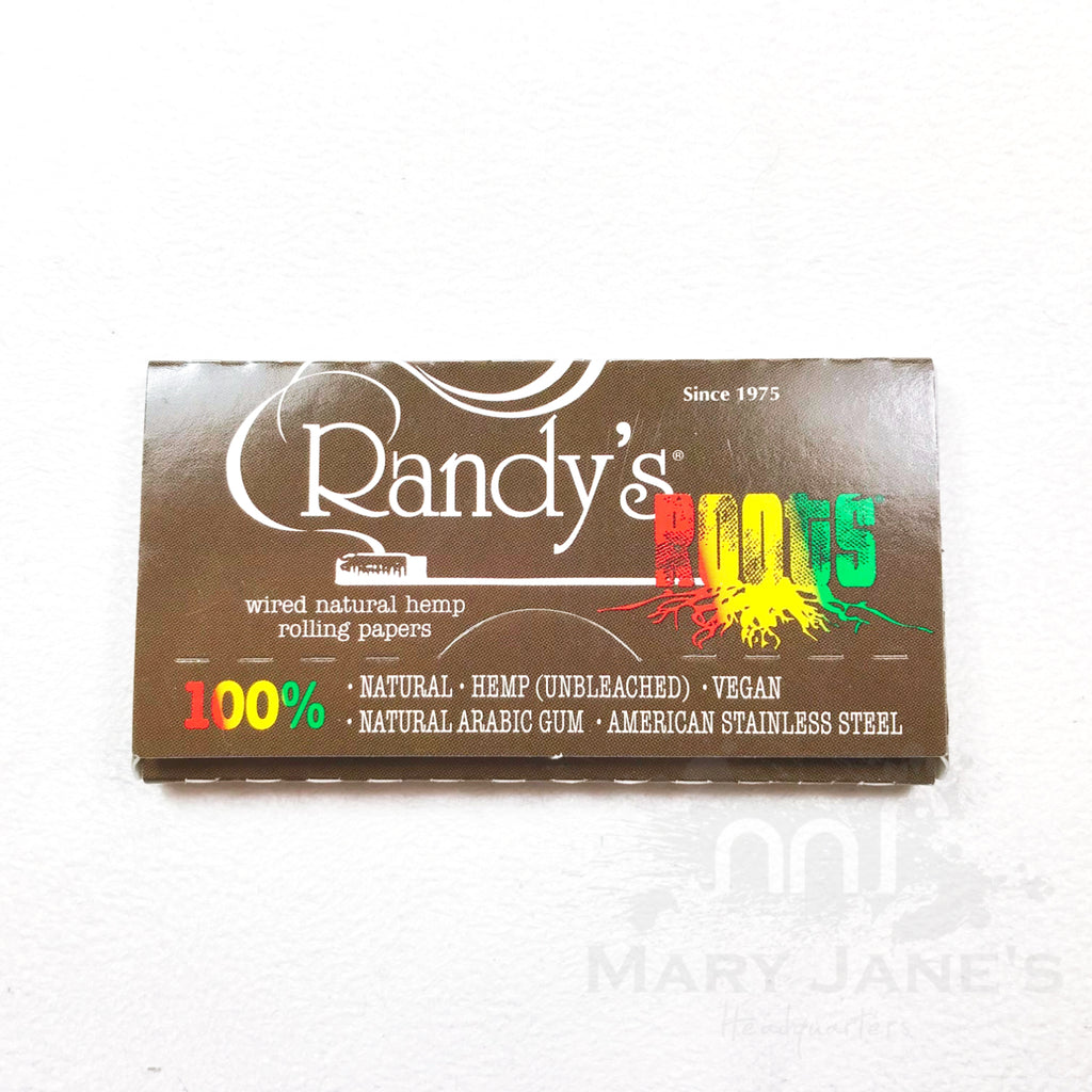 Randy's Roots Wired Rolling Papers - Mary Jane's Headquarters