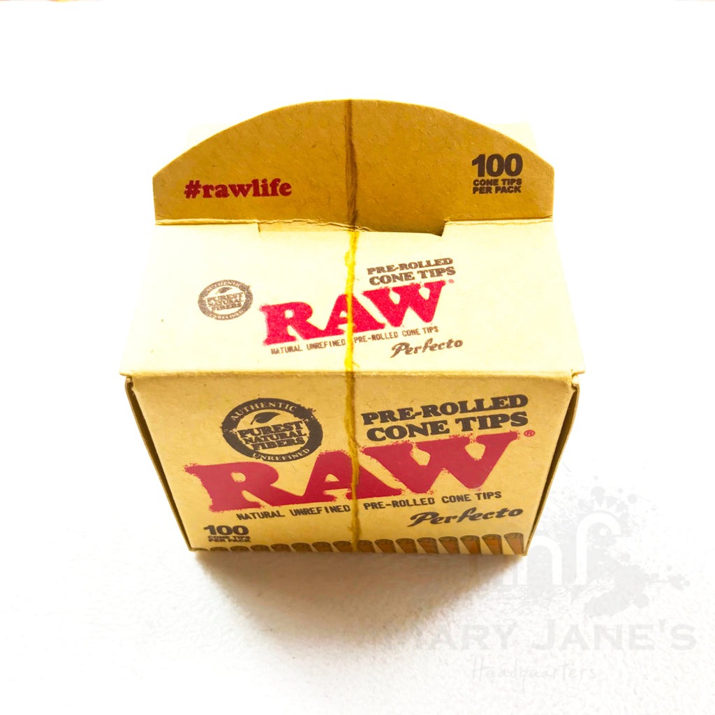 RAW Tips - Pre Rolled Cone Tips Perfecto 100
