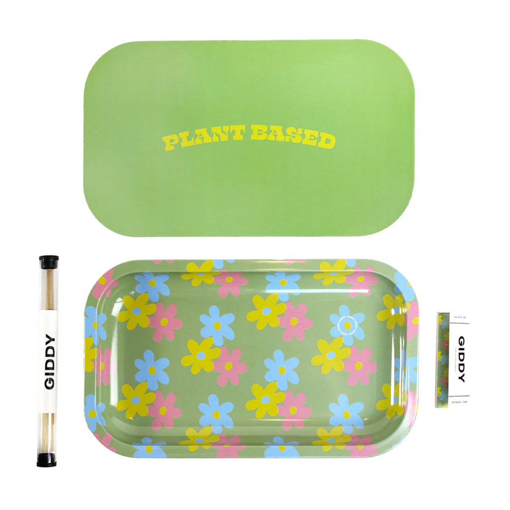 Rolling Tray Bundle With Lid