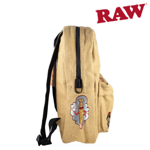 Raw Backpack/Bakepack tan side