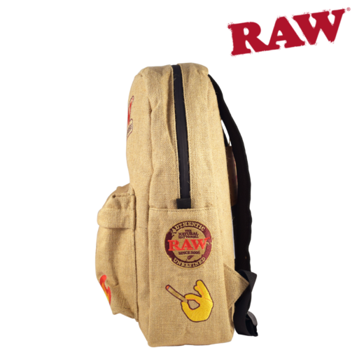 Raw Backpack/Bakepack tan opposite side