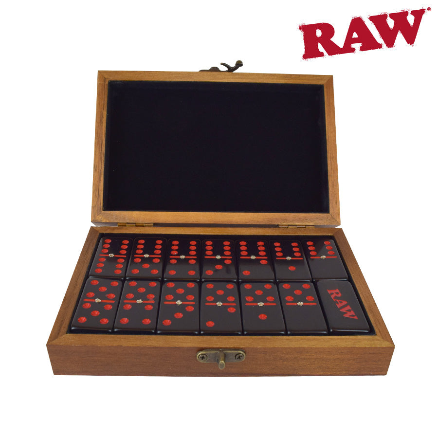 Raw Dominos Set W/ Wooden Case