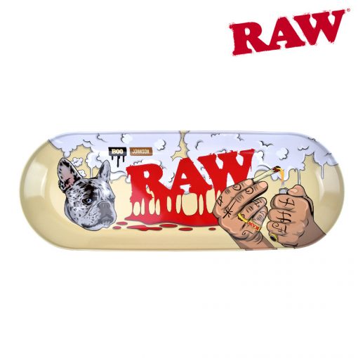 Raw x Boo Johnson Skateboard Rolling Tray