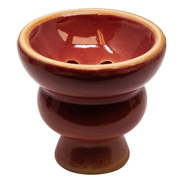 Ceramic Hookah Bowl - Red