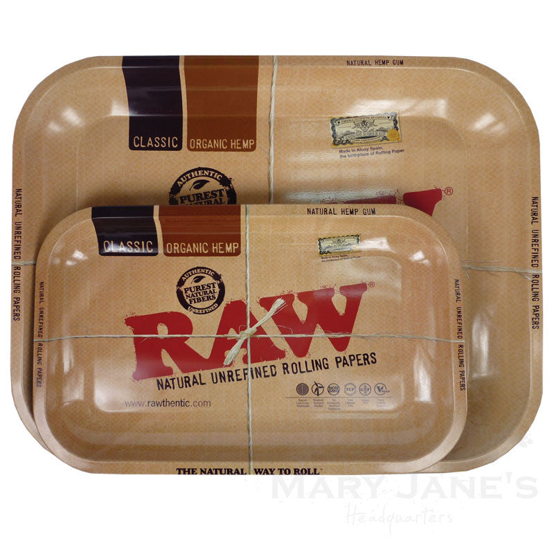 RAW Rolling Tray - Mary Jane's Headquarters