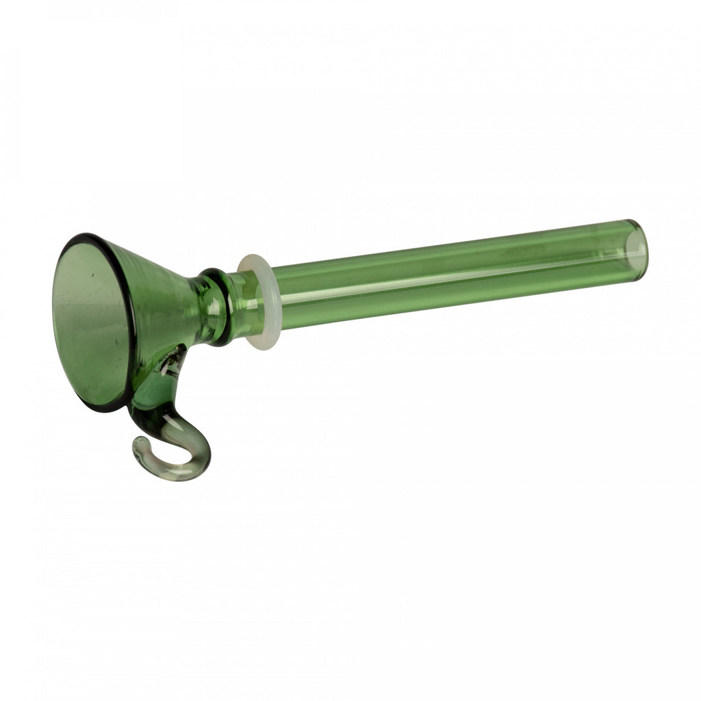 Red Eye Glass 9mm Cone Pull-Out - Green