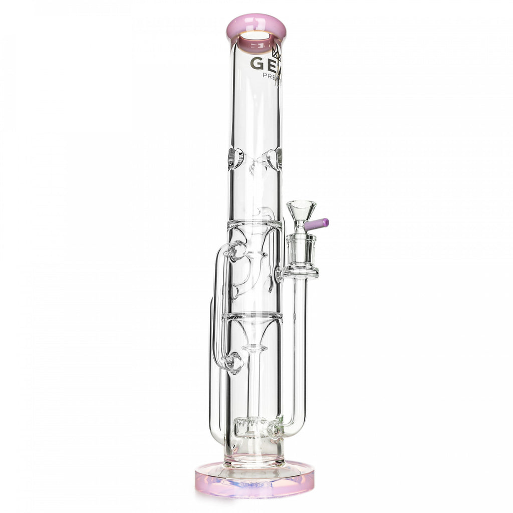 15" Stemless Dual Chamber Recycler Water Pipe