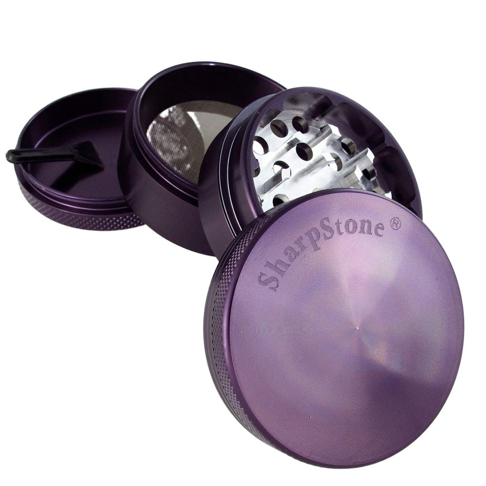 Sharpstone 4 Piece Grinder 2.5" Purple