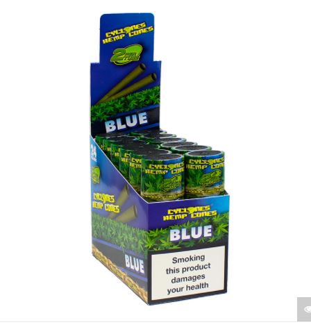 Cyclones Hemp Cones 2 Pack - Blue Blueberry