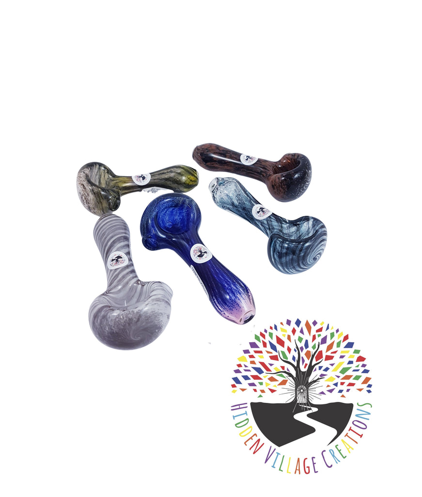 Hidden Village Creations Frit Glass Pipes