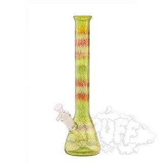 Glass Distractions Fully Worked Fumed Beaker Bong