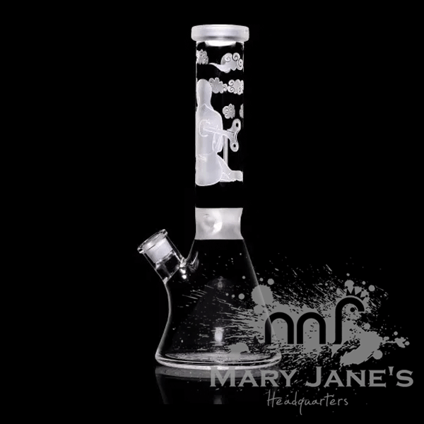 Milkyway Glass 14" Tall 9mm  Glass Midnight Beaker Bong