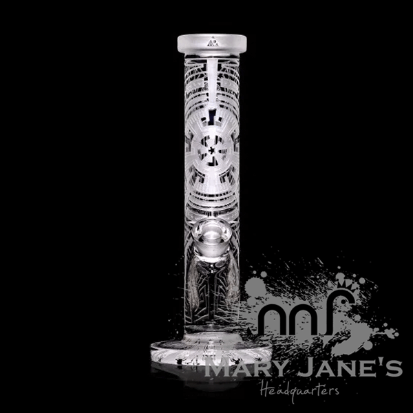 Milkyway Glass 12" Tall 9mm Nuclear Tube Bong