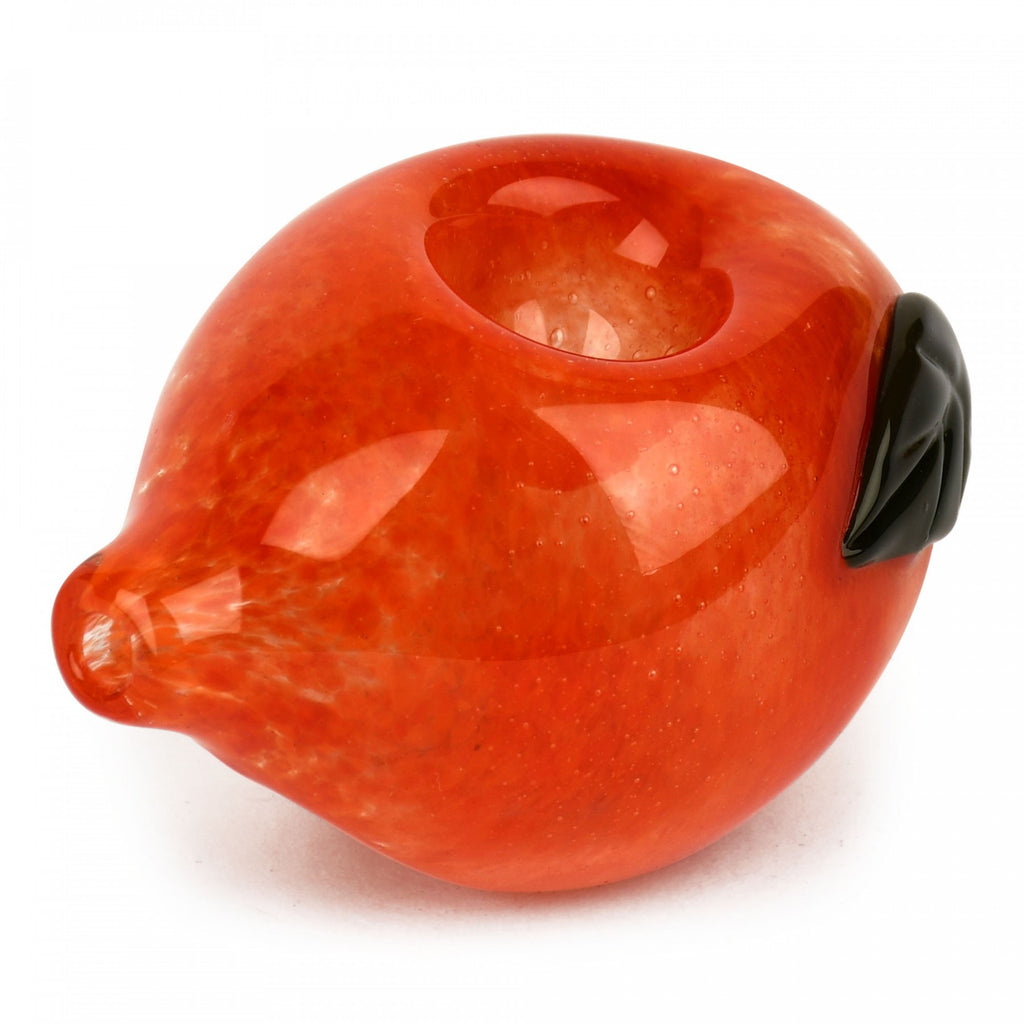 Red Eye Glass 3.5" Peach Hand Pipe