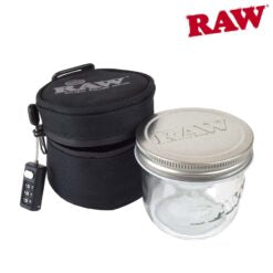 RAW Smell Proof Cozy & Mason Jars With Lock