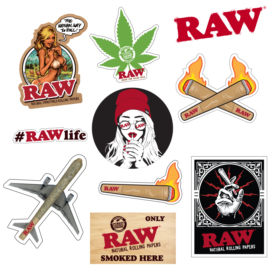 Raw Stickers