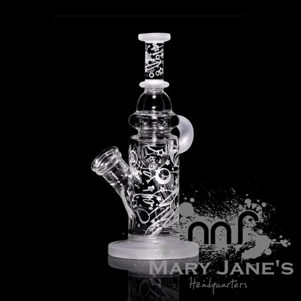 Milkyway Glass 9" Tall Space Odyssey Recycler Dab Rig