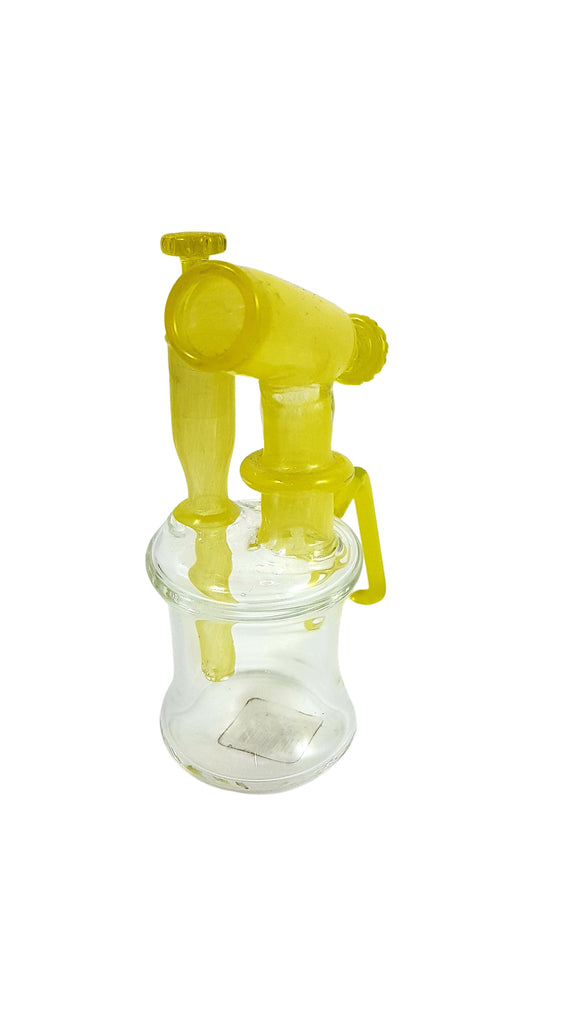T.H.C. Glassworks Pump Torch Dab Rigs - Yellow