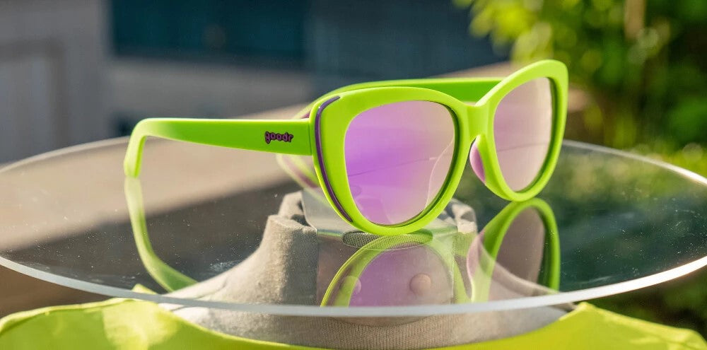 Goodr Sunglasses lime green